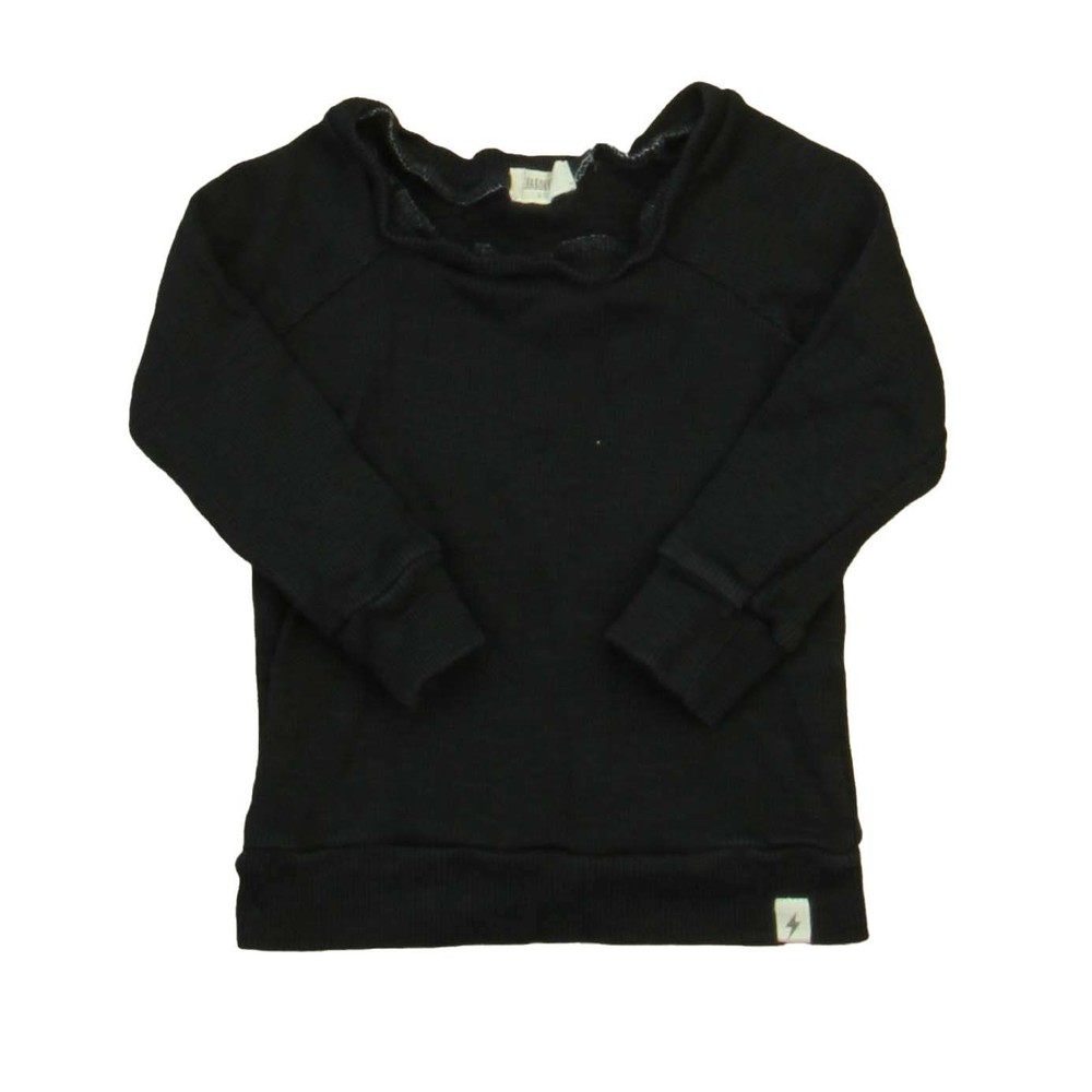 Chaboukie Unisex Black Long Sleeve Shirt size: 6-12 Months